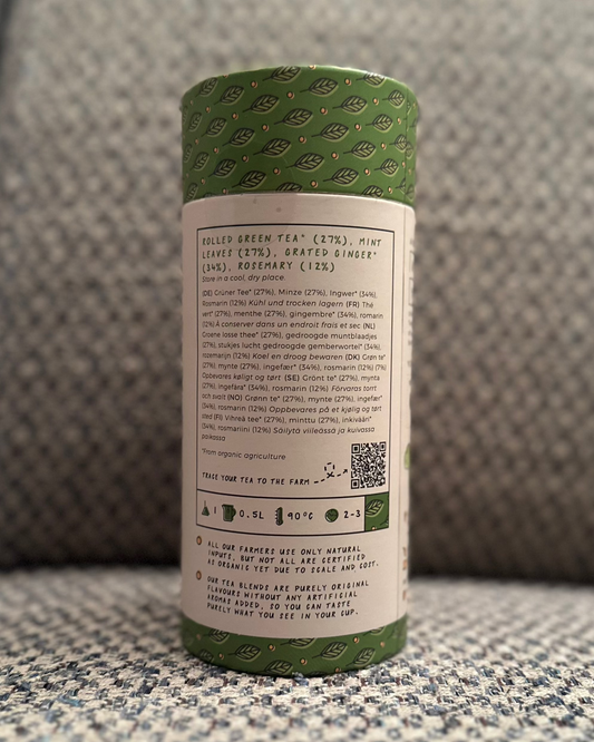 Ginger Mint Fusion Green Tea - Tanzanie