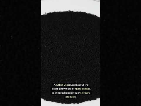 10 Think About Nigella Seeds.