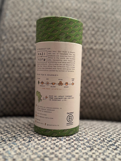 Ginger Mint Fusion Green Tea - Tanzanie